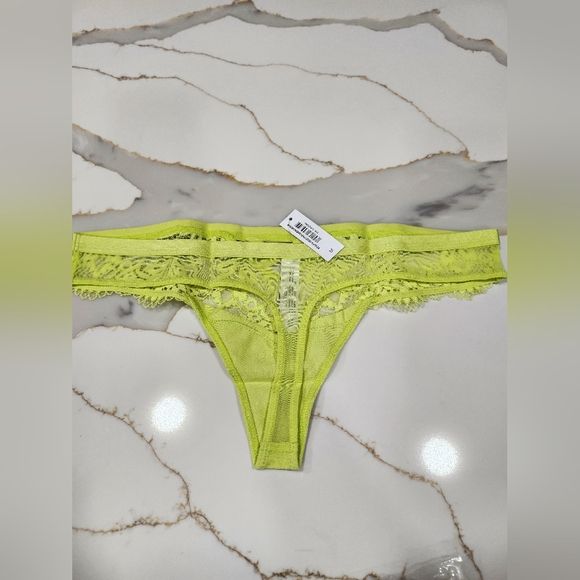 Adore Me Green Thong Panty - Picture 7 of 8